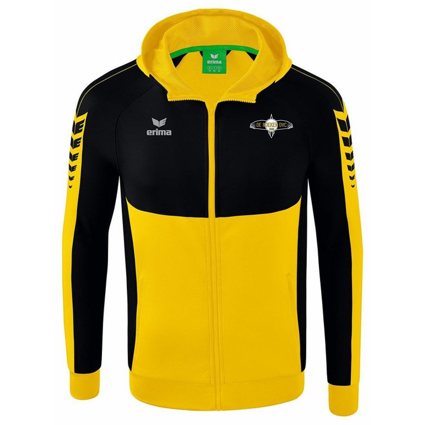 VV De Roeken/DVC Six Wings Trainingsjack met capuchon