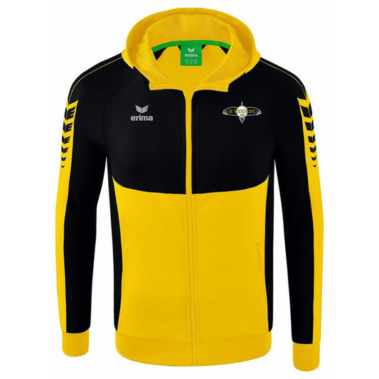 VV De Roeken/DVC Six Wings Trainingsjack met capuchon