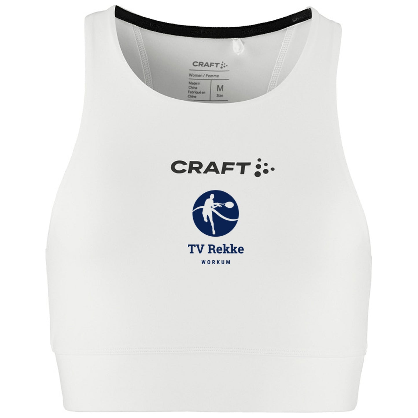 TV Rekke Rush 2.0 Crop Top (Wit)