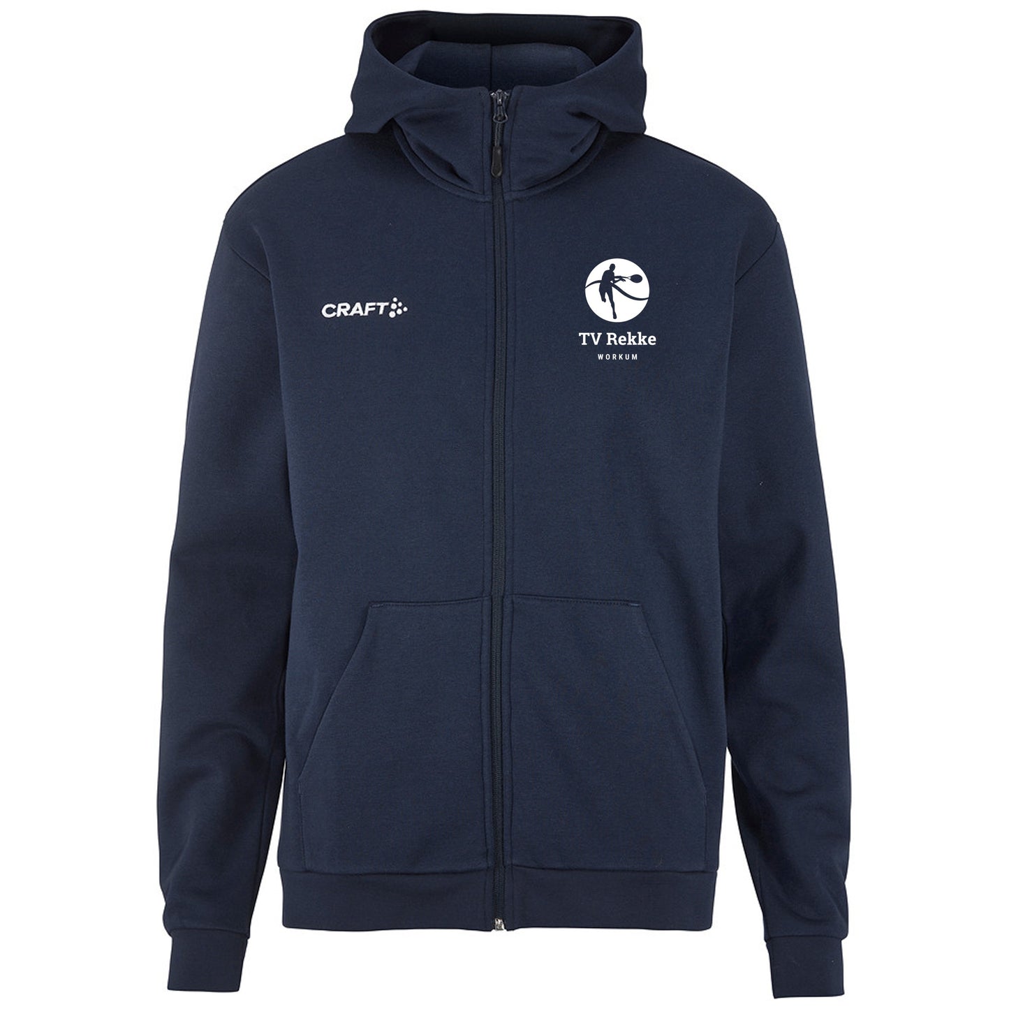 TV Rekke Community 2.0 Logo FZ Hoodie 2.0 (Navy)