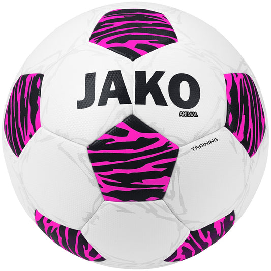JAKO Trainingsbal Animal - Wit/pink/zwart