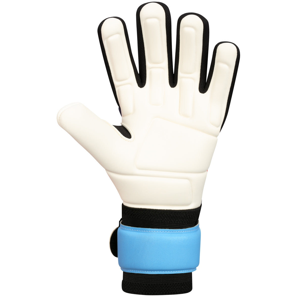 JAKO Keeperhandschoen River SuperSoft NC - Hemelsblauw/koraal/navy