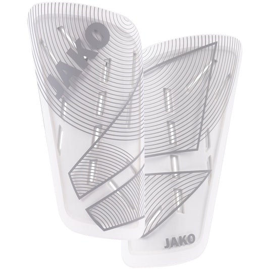 JAKO Scheenbeschermer River Pro - Wit/grijs