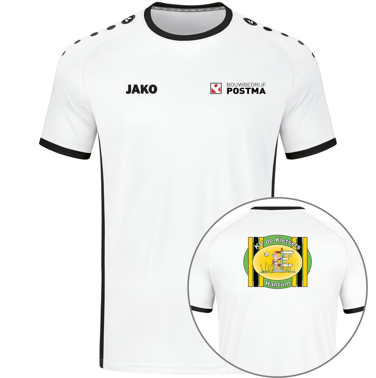 KV De Kletsers Postma Shirt Primera KM (Wit)