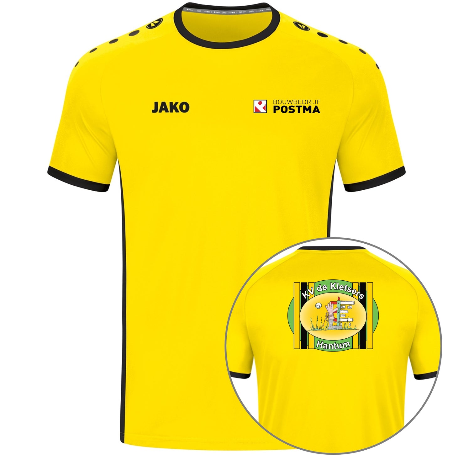KV De Kletsers Postma Shirt Primera KM (Geel)