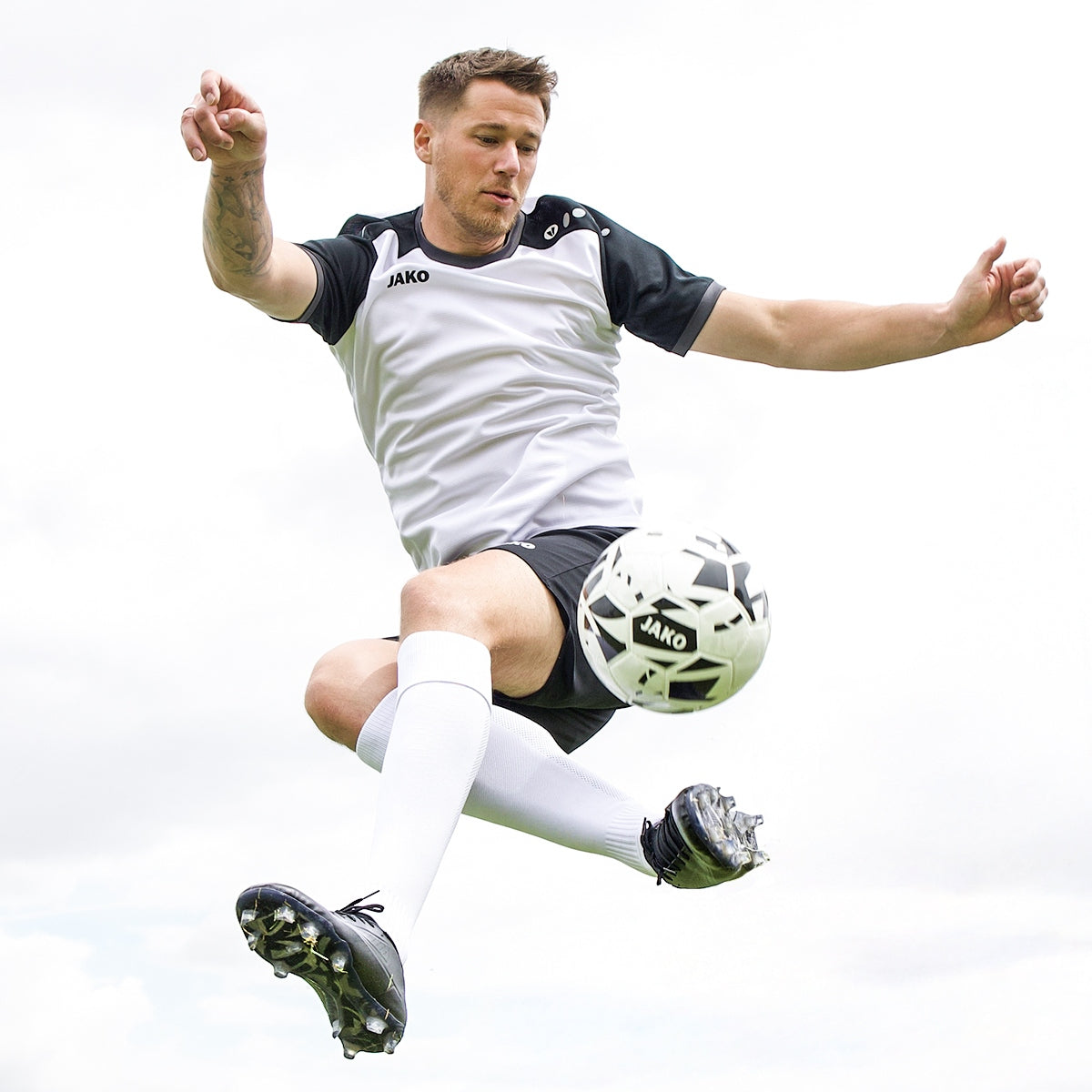 JAKO Voetbalschoen OPURA Elite FG/AG - Zwart/smokey grey