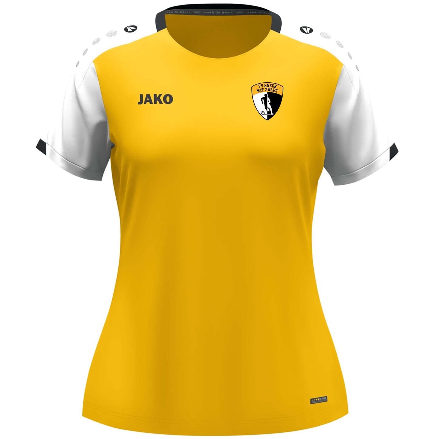 VV Sneek Wit Zwart T-shirt Dynamic