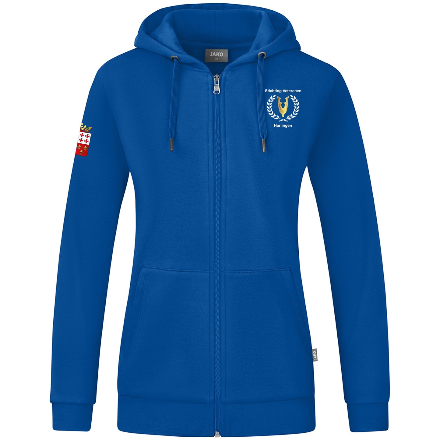 Veteranen Stichting Harlingen JAKO Jas met kap Organic D