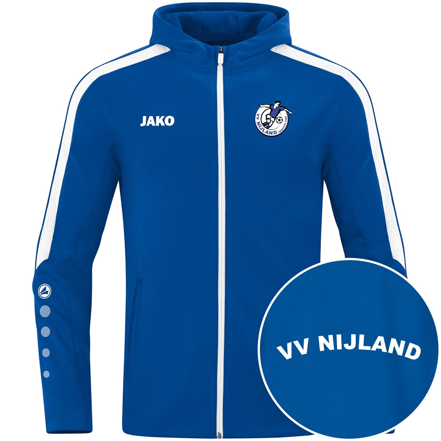 Bestuursshop VV Nijland Jas met kap Power
