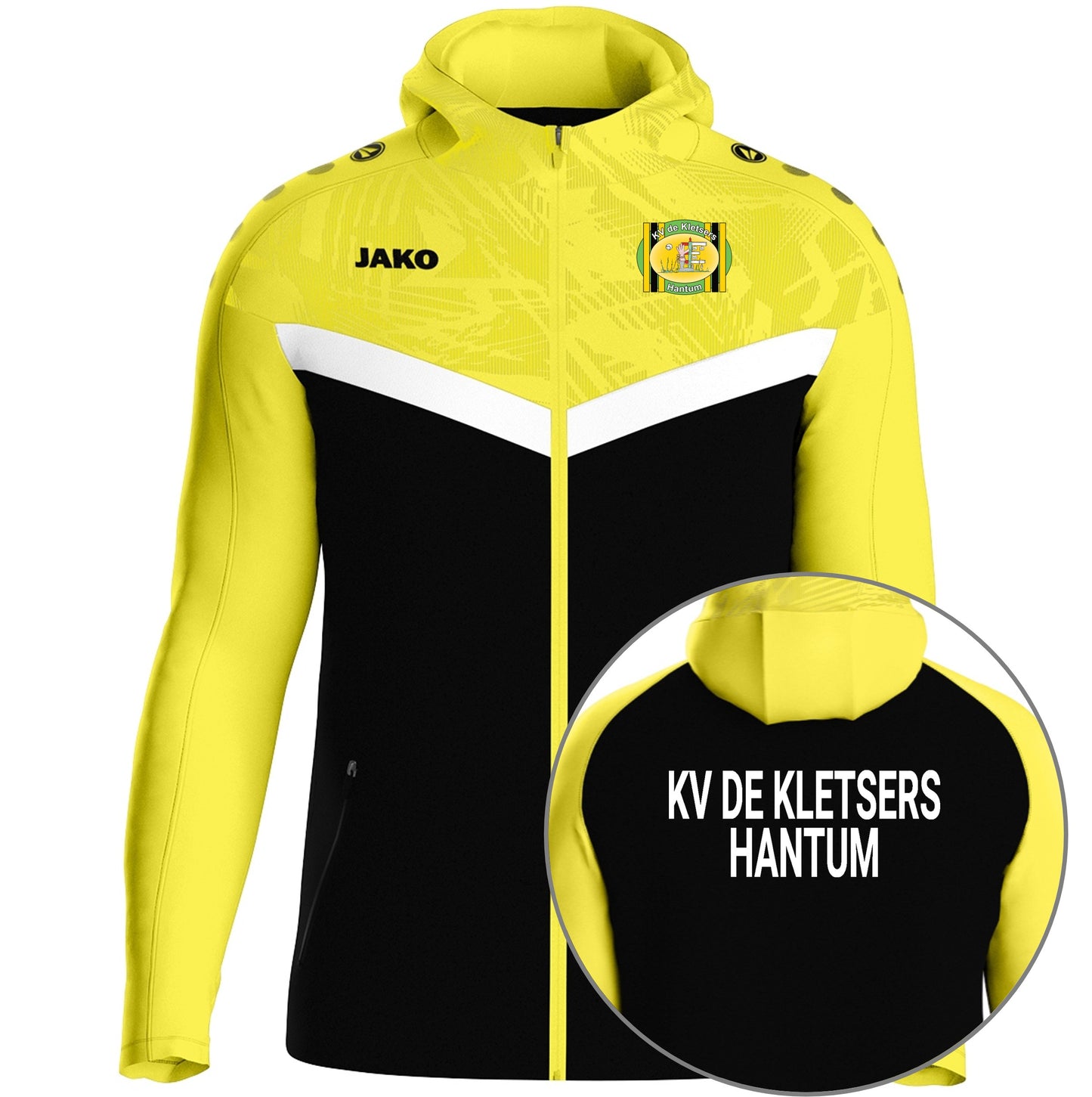 KV De Kletsers Jas met kap Iconic