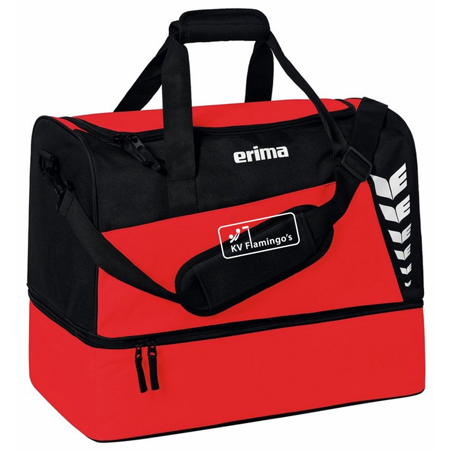 KV Flamingo's Six Wings sporttas met bodemvak