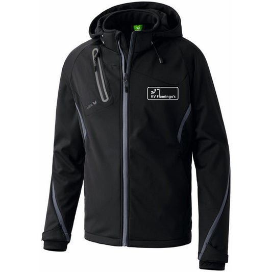 KV Flamingo's Functioneel softshell jack