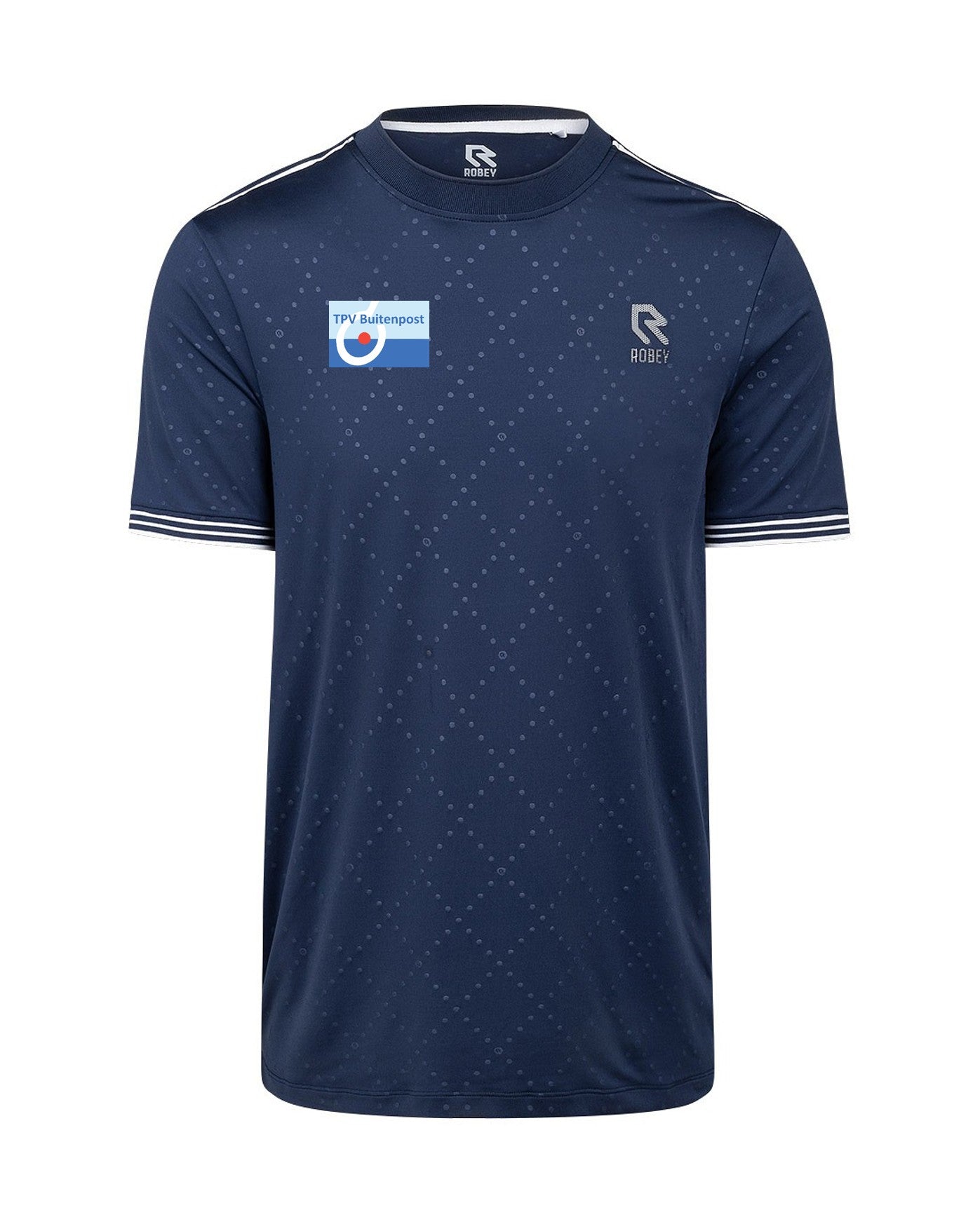 TV Buitenpost Tennis Cross T-Shirt Round Neck