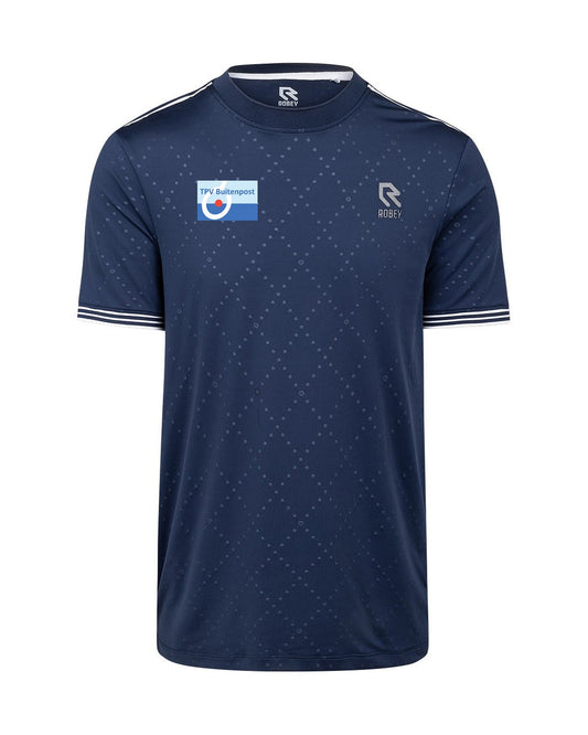 TV Buitenpost Tennis Cross T-Shirt Round Neck