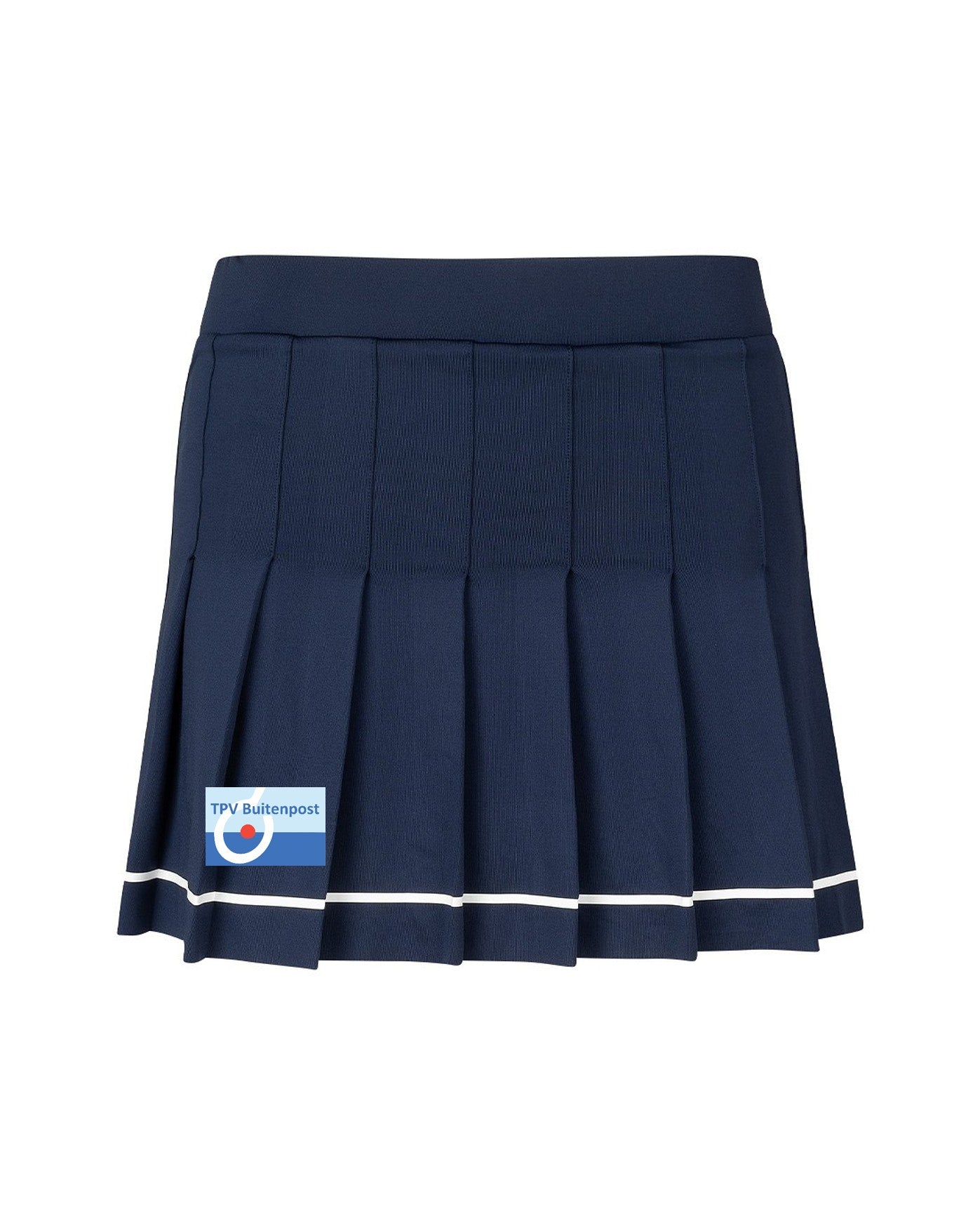 TV Buitenpost Tennis Break Pleated Skirt (Navy)