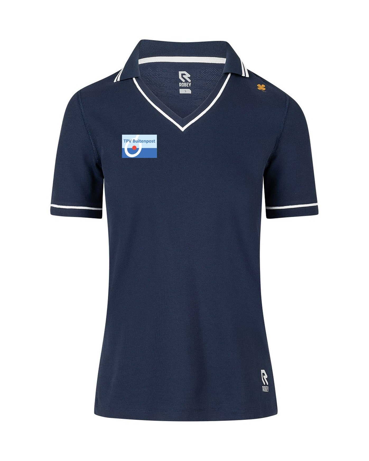 TV Buitenpost Tennis Court V-Neck Polo