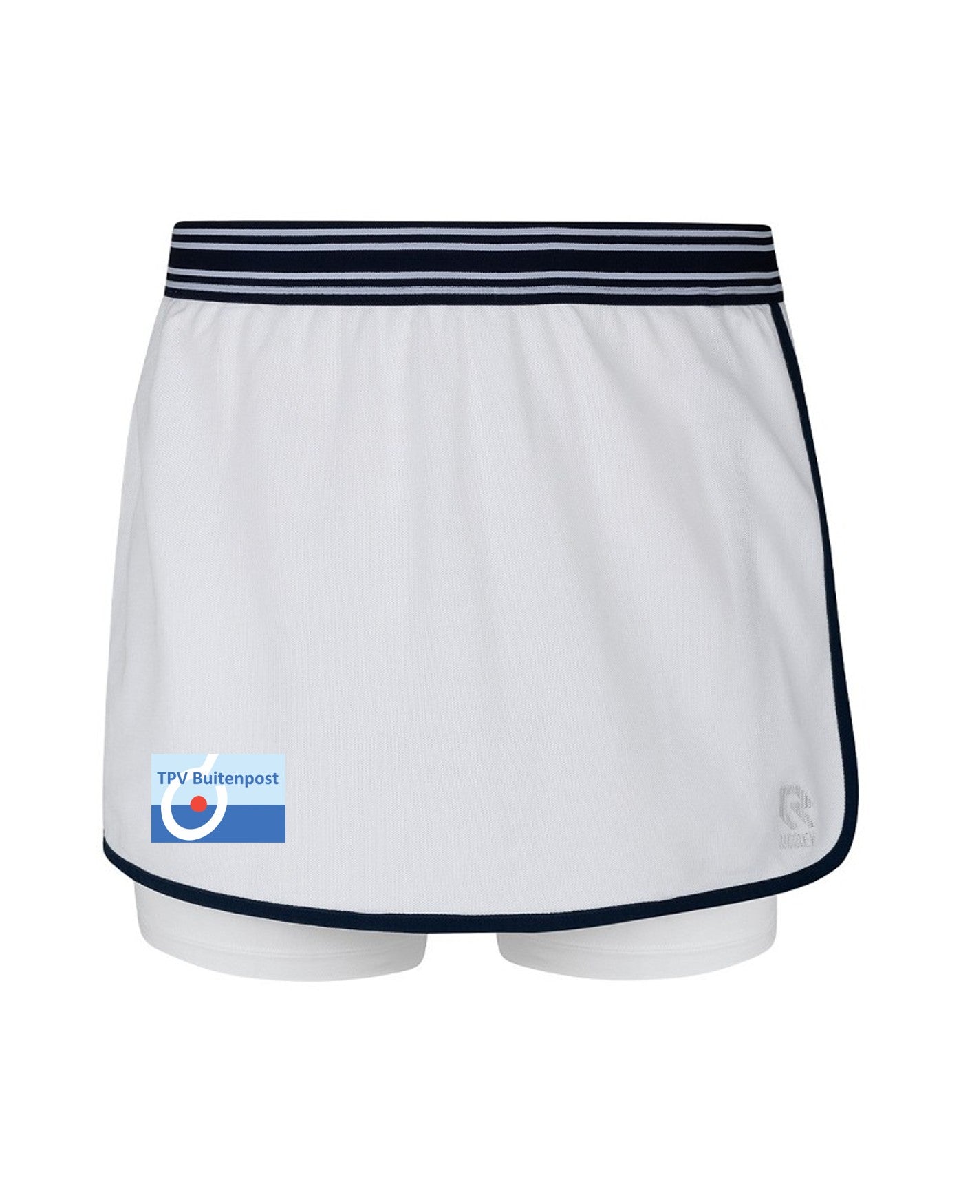 TV Buitenpost Tennis Deuce Wrap Skirt (Wit)