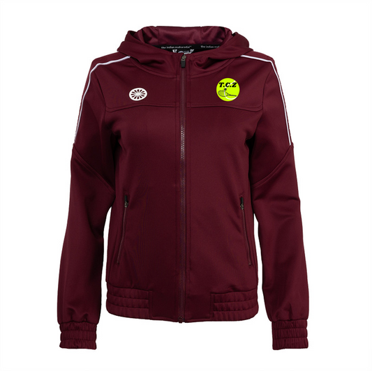TC Zwaagwesteinde Jaipur Performance Hooded Jacket (Bordeaux)