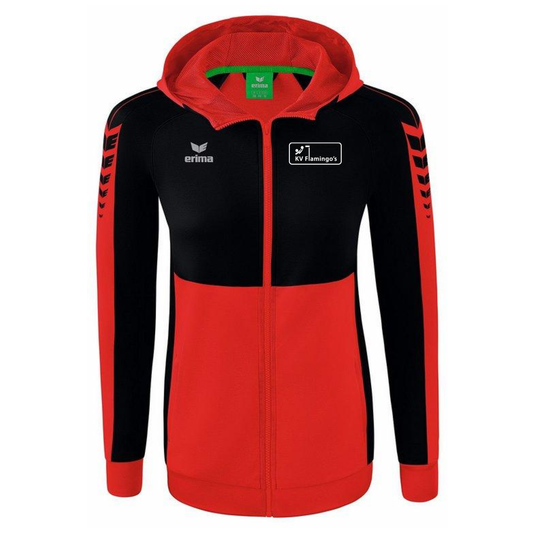 KV Flamingo's Six Wings Trainingsjack met capuchon