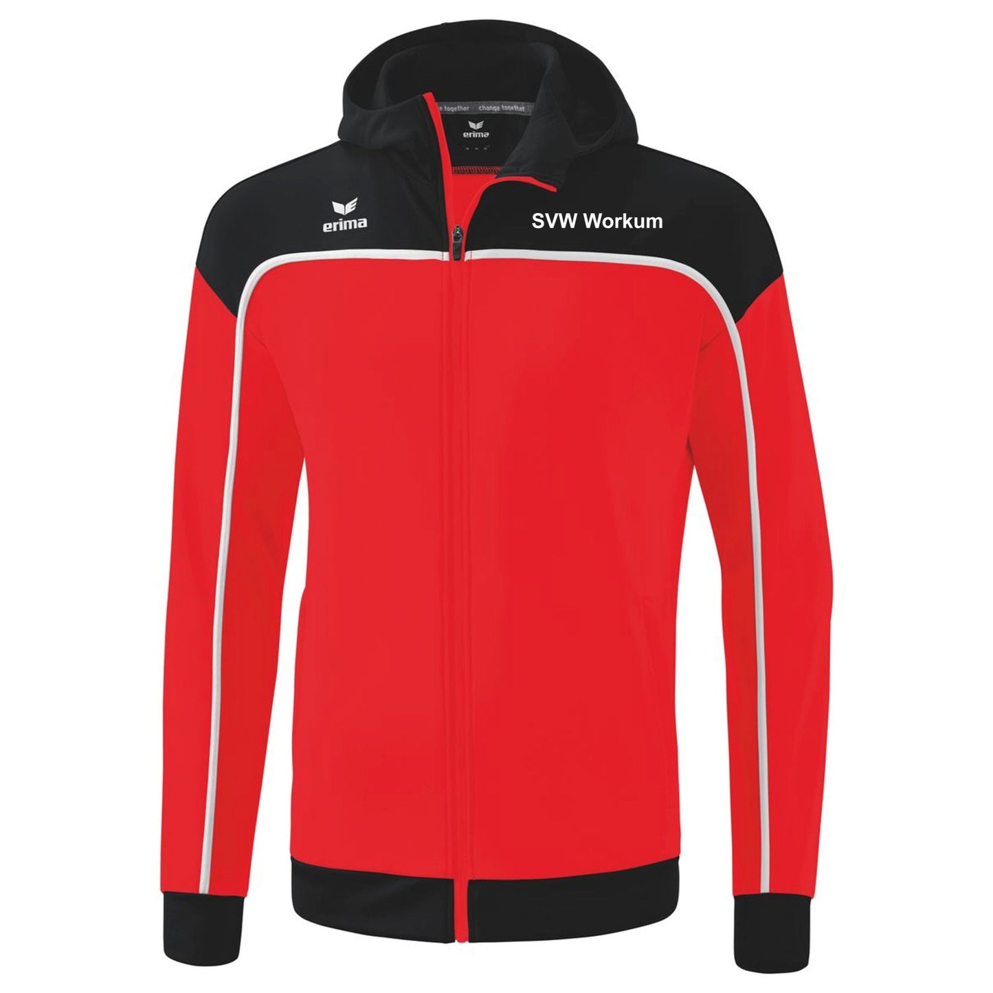 SVW Workum trainingsjack Met Capuchon