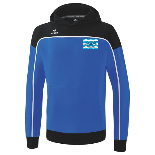 Bossche Zwemvereniging CHANGE by erima sweatshirt met capuchon