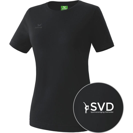 SV Damwoude teamsport T-shirt (Zwart)