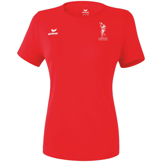 KV Lintjo Functioneel Teamsport T-Shirt (Rood)