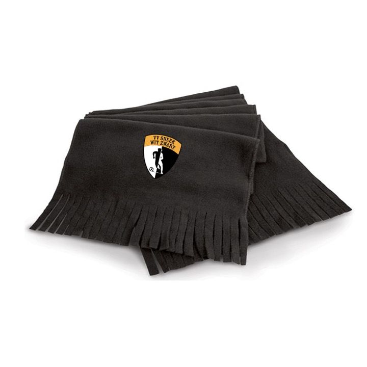VV Sneek Wit Zwart Fleece Sjaal