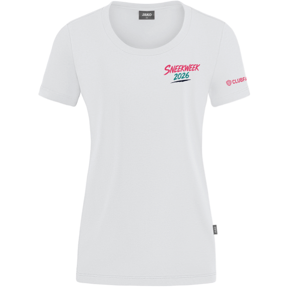 Sneekweek 2026 T-shirt dames (Wit)