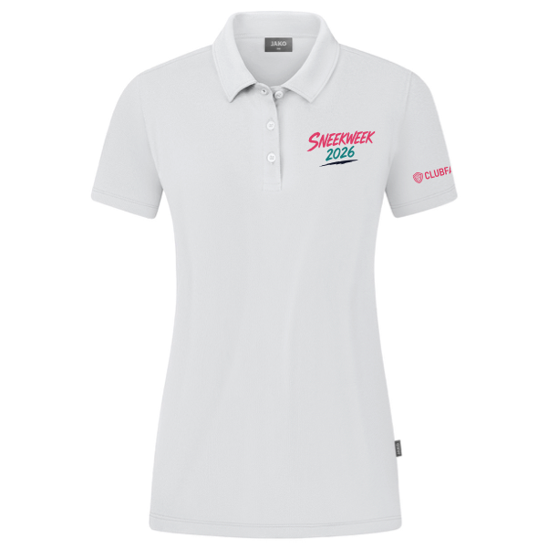 Sneekweek 2026 Polo dames (Wit)