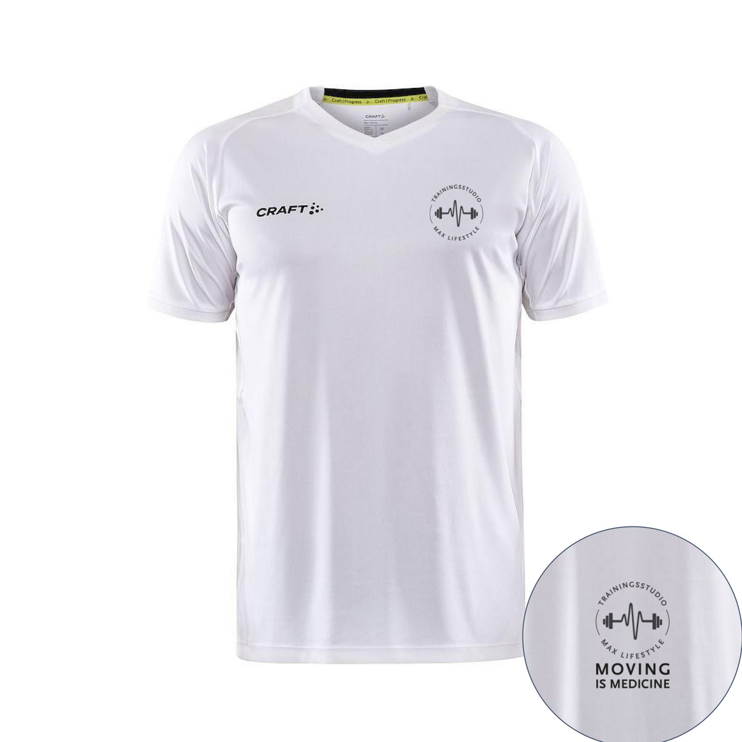 Studio Max Progress 2.0 Solid Jersey W (Wit)