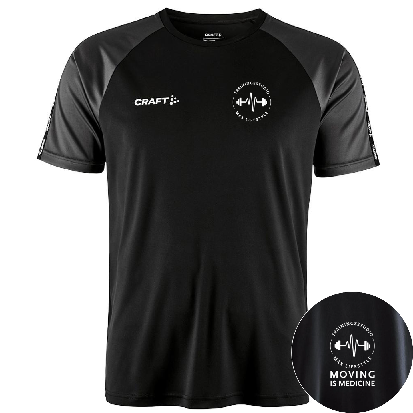 Studio Max Squad 2.0 Contrast Jersey W (Zwart)