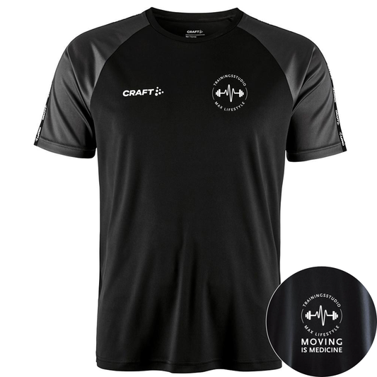 Studio Max Squad 2.0 Contrast Jersey W (Zwart)