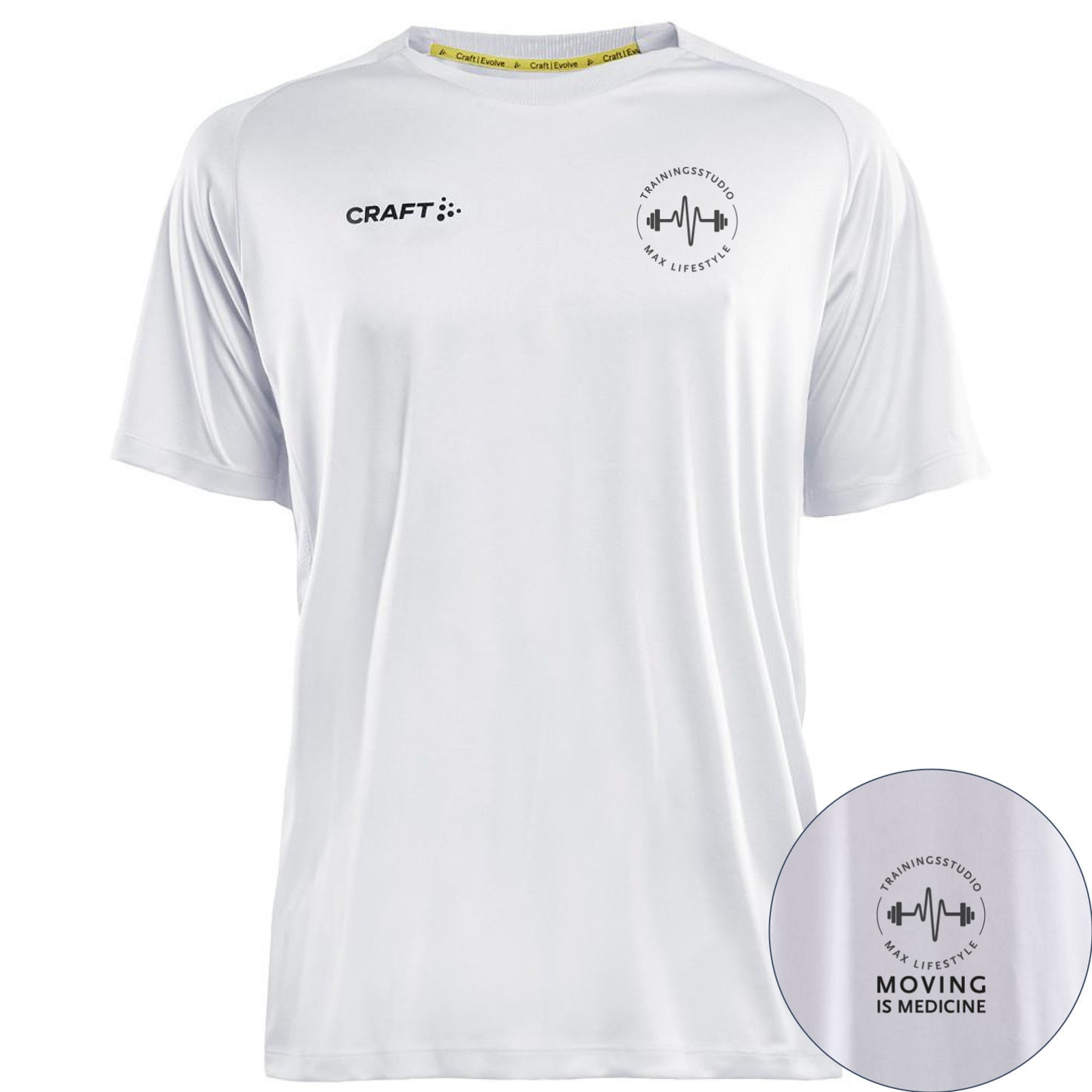 Studio Max Evolve Tee W (Wit)