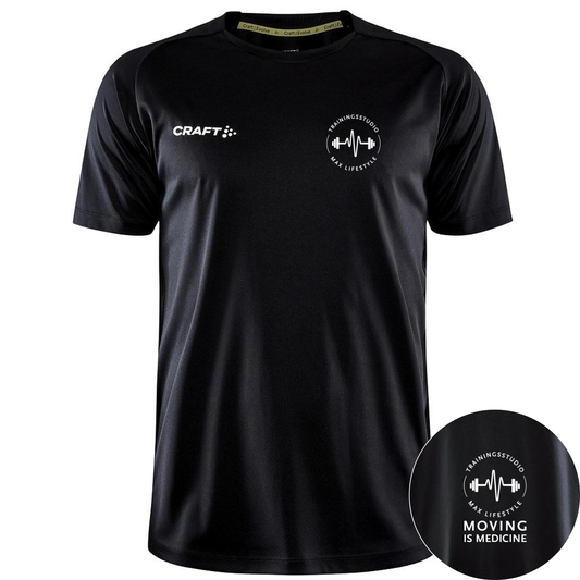 Studio Max Evolve Tee W (Zwart)