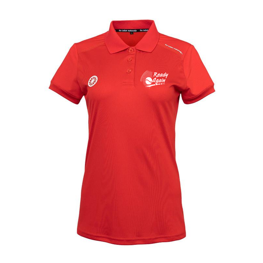 TV Ready Again Jaipur Polo Women/Girls RED