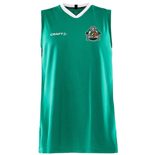 BV Green Lions Progress Basket Singlet