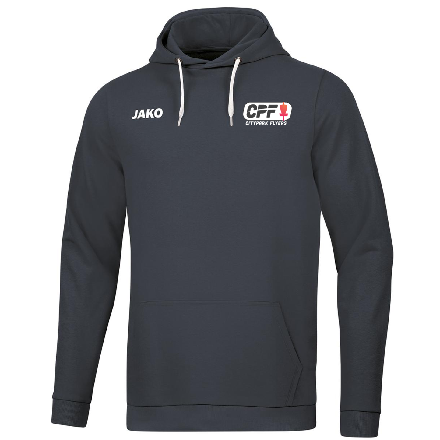 Citypark Flyers Sweater met kap Base (Antraciet)