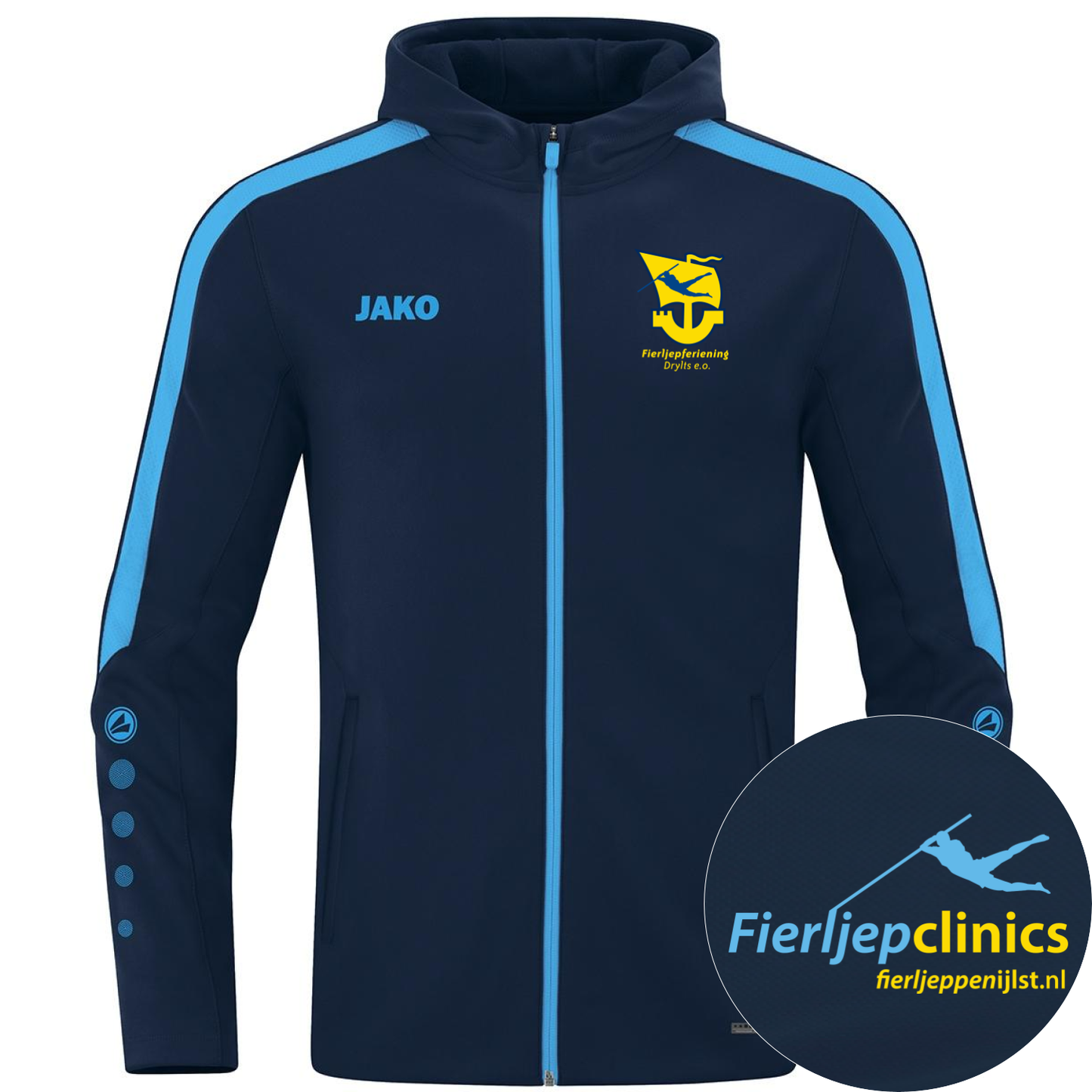 Fierljepferiening Drylts Jas met kap Power