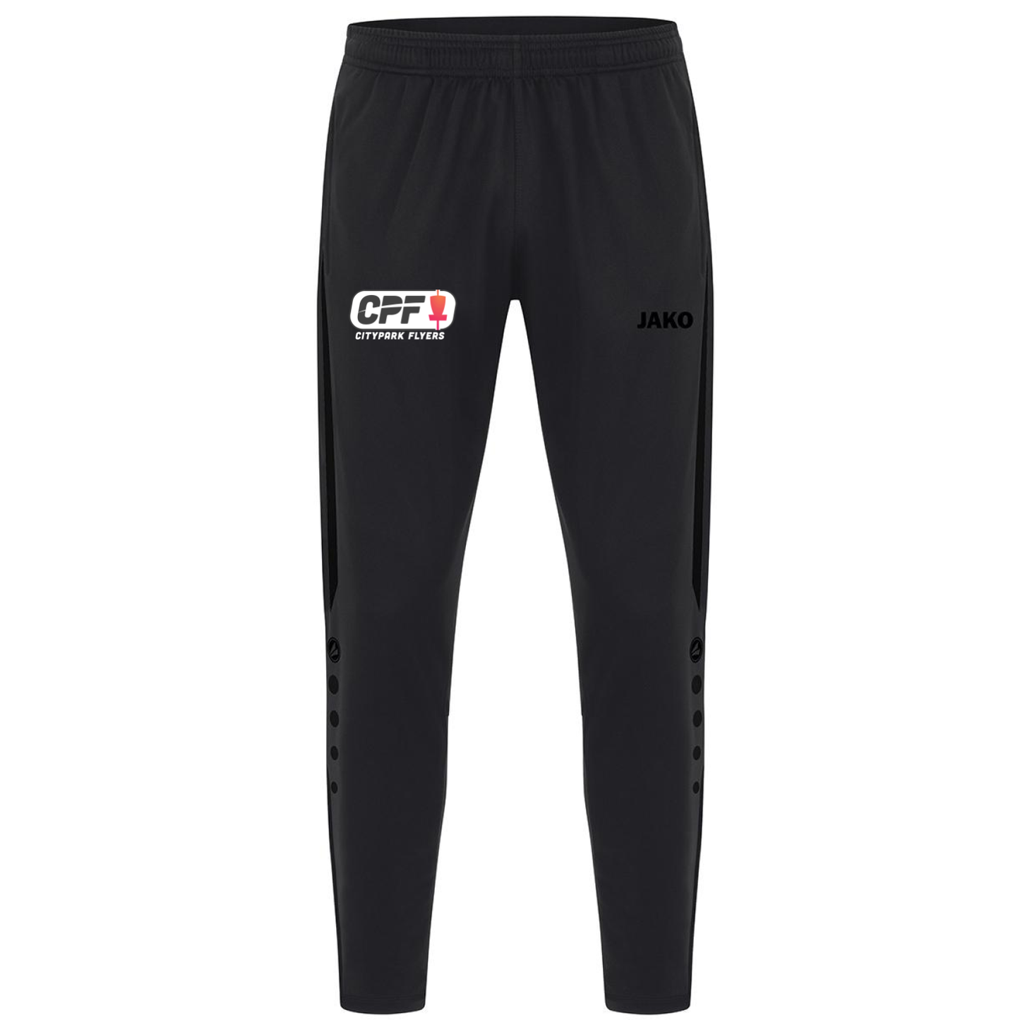 Citypark Flyers Polyesterbroek Power (Zwart)