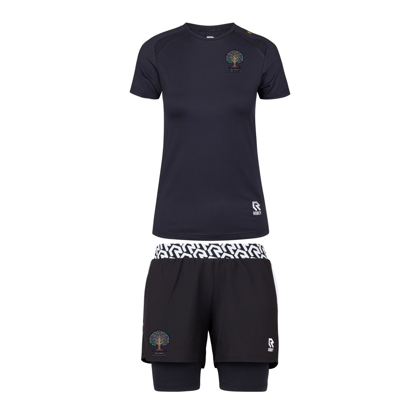 PT Op’e Daam voordeelset - Women's Gym Short/Women's Gym Shirt SS