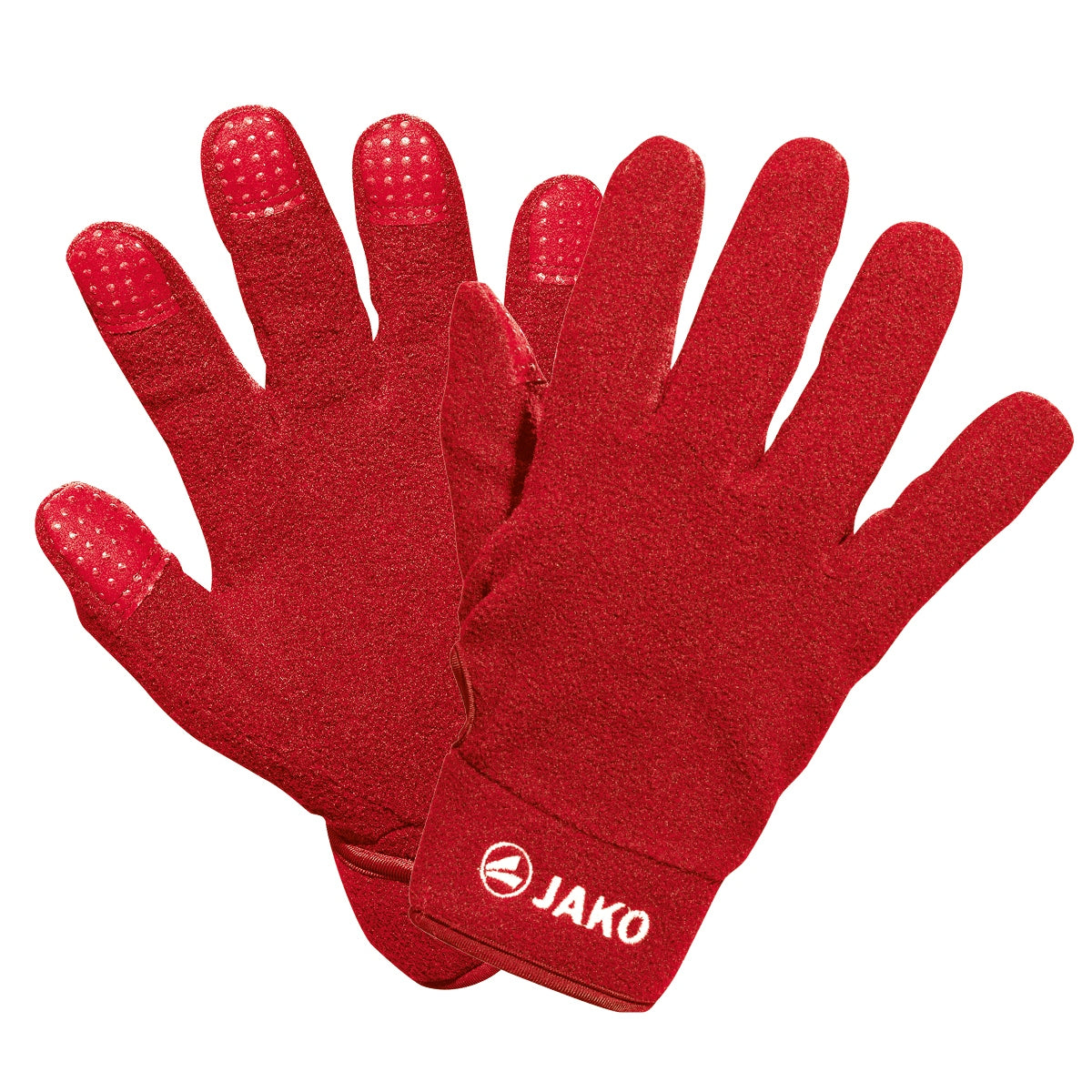 JAKO Spelershandschoenen fleece - Rood