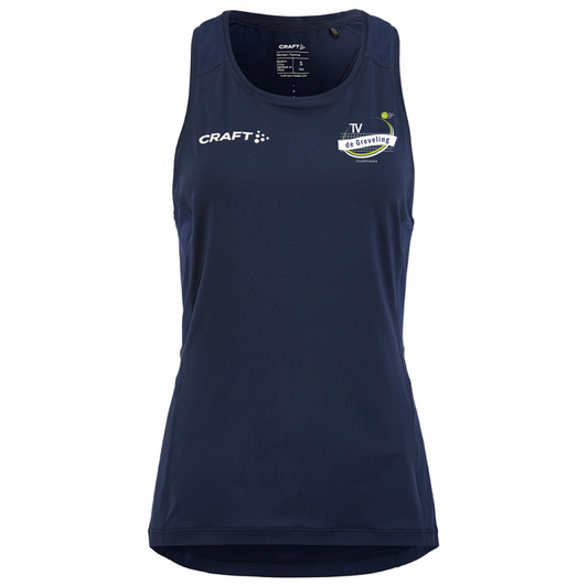 TV de Greveling Ability Singlet W (Navy)