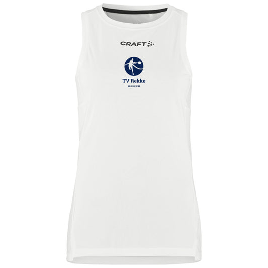TV Rekke Rush 2.0 Singlet (Wit)