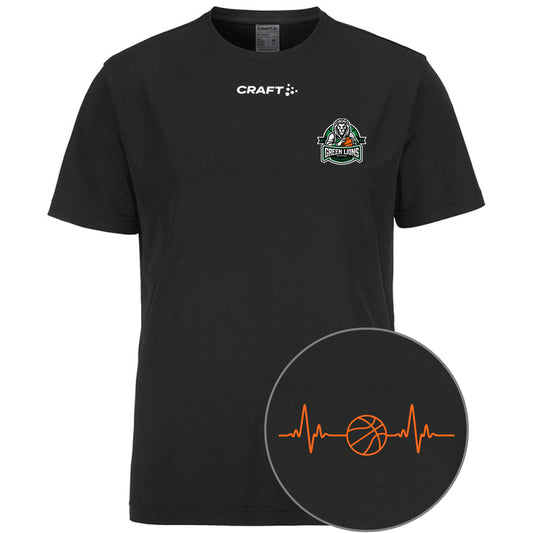 BV Green Lions Squad Go T-Shirt  (Black)