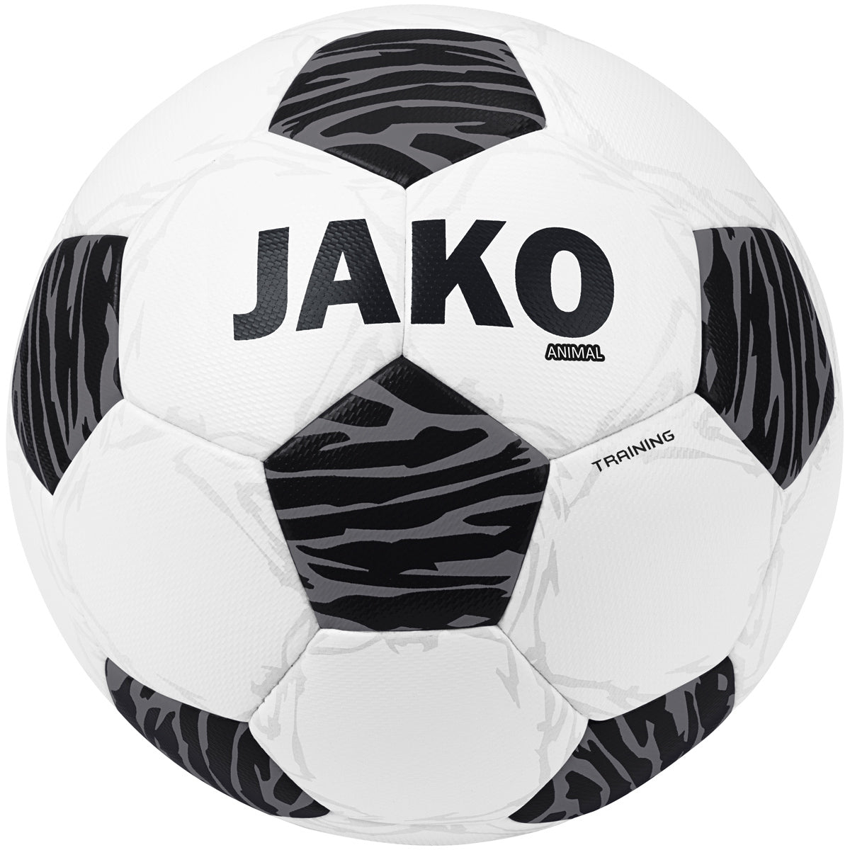 JAKO Trainingsbal Animal - Wit/zwart/steengrijs