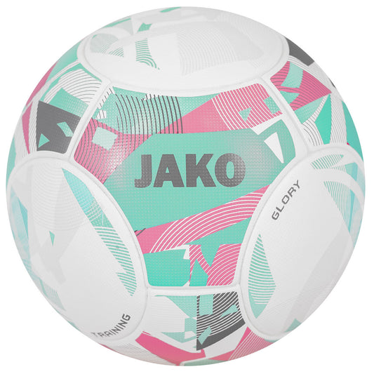 JAKO Trainingsbal Glory Team - Wit/rose/cool gray