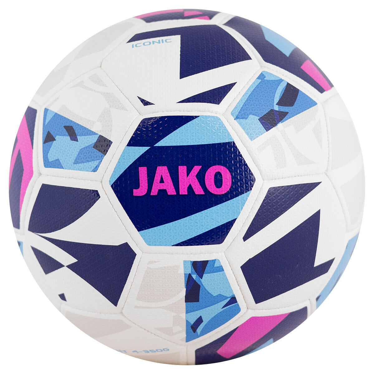 JAKO Lightbal Iconic - Wit/navy/pink, 350g