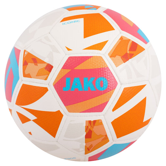 JAKO Lightbal Iconic - Wit/koraal/lichtoranje, 290g
