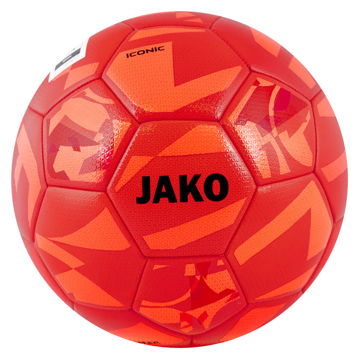 JAKO Winterbal Iconic - Oranje/rood/zwart
